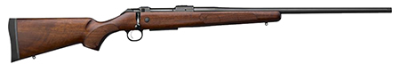 CZ-USA 07722 CZ 600 American ST3 30-06 Springfield 3+1 24" Threaded, Black Barrel/Rec, Walnut Stock, Adj. Trigger