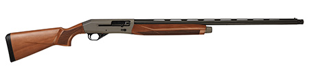 CZ-USA 06375 1012 G2 Full Size 12 Gauge Semi-Auto 3" 4+1 28" Matte Black Vent Rib Barrel, Gray Stainless Steel Drilled  &  Tapped Receiver, Fixed Turkish Walnut Stock, Right Hand
