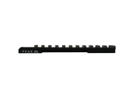 Weatherby J010003 Picatinny Rail  Matte Black Aluminum Weatherby Model 307 Integrated Weaver Mount Long Action 20 MOA