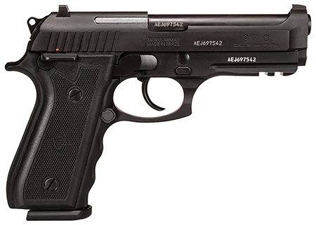 Taurus 1-917C41 917C  Full Size Frame 9mm Luger 18+1 4.30" Matte Black Steel Barrel, Serrated Steel Slide, Black Anodized Aluminum Frame w/Beavertail  &  Picatinny Rail, Black Target Grip, Ambidextrous