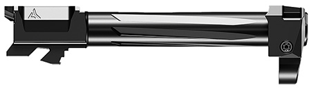 Radian Weapons H0005 Ramjet + Afterburner Combo  9mm Luger, Compatible w/Glock 17 Gen5, Black Stainless Steel Fluted Barrel
