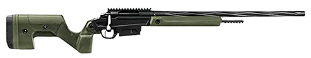 Stag Arms SABR02030001 Pursuit  6.5 PRC 3+1 22" Threaded/Fluted Sporter, Black Barrel/Rec, OD Green OEM Hybrid Hunter Stock, TriggerTech Trigger, 20 MOA Scope Mount
