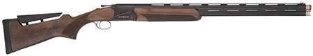 TriStar 33180 Cypher Sporting 12 Gauge Break Open 3" 2rd 30" Blued Ported Over/Under Vent Rib Barrel, Blued Steel Receiver, Adj Comb Turkish Walnut Stock, Ambidextrous