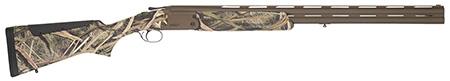 TriStar 35221 Hunter Mag II  12 Gauge 3.5" 2rd 28" Chrome-Lined, Midnight Bronze Barrel/Re, Mossy Oak Shadow Grass Blades Furniture, Fiber Optic Sight, 5 Ext. Chokes