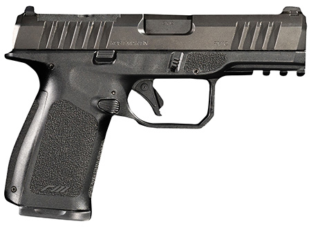 Rost Martin RM1CBLKOSP RM1C  9mm Luger 17+1 4" Black Match Grade Barrel, Black Tenifer Optic Ready/Serrated Steel Slide, Black Polymer Frame w/Picatinny Rail, Textured Grip, Ambidextrous