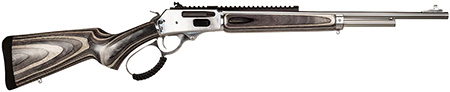 Rossi 953030209LW R95  30-30 Win 5+1 20" Stainless Steel Barrel, Matte Stainless Picatinny Rail Steel Receiver, Gray Fixed Laminate Stock
