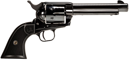 Taurus 2-D35751 Deputy  Medium Frame 357 Mag 6rd 5.50" Polished Black Steel Barrel, Cylinder  &  Steel Frame, Black Polymer Grip, Transfer Bar Safety