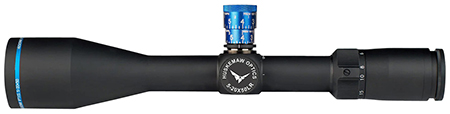 Huskemaw Optics 10520BDMB Blue Diamond  Black 5-20x50mm 30mm Tube, HuntSmart Reticle