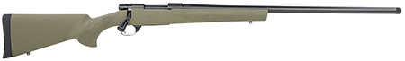 Howa HGR7MMPRCG M1500 Hogue Full Size 7mm PRC 5+1 24" Blued Steel Barrel, Blued Drilled  &  Tapped Stainless Steel Receiver, Hogue OverMolded Green Synthetic Stock, Right Hand