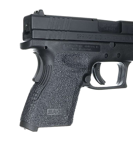 Talon Grips 203R Adhesive Grip  Textured Black Rubber for Springfield XD Subcompact 9,40