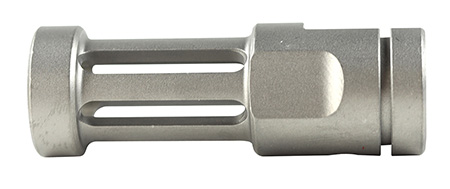 Samson 040606200 Flash Hider  Stainless Steel, Fits Ruger 10/22