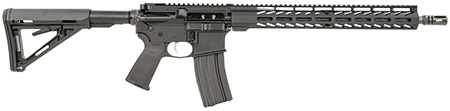 Anderson B2K869A031 AM-15 Utility Pro 5.56x45mm NATO 30+1 16", Black, 15" M-Lok, Magpul Grip  &  Carbine Stock, A2 Flash Hider