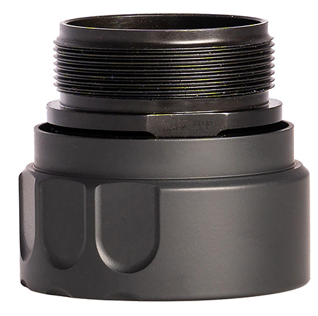 Rugged Suppressors ODTM001 Obsidian Dual Taper Mount Black, Fits Obsidian 9  &  45 Suppressors
