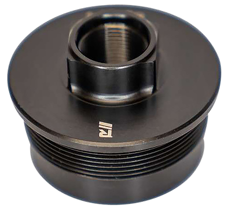 Rugged Suppressors DTM002 Universal Direct Thread Mount  1/2"-28 tpi, Black, Fits 1.375"-24 tpi Tube Threads