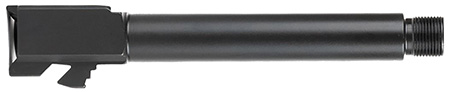Ballistic Advantage BAPSG175T1Q Premium Series  9mm Luger Fits Glock 17 Gen 5 Fluted Threaded Black QPQ Stainless Steel