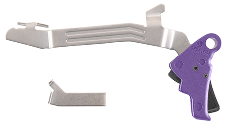 Apex Tactical 102P117PUR Action Enhancement  Slim Purple Drop-In Compatible w/Glock 43/43X/48