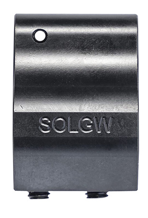 Sons Of Liberty Gun Works GB750V2 Gas Block V2 .750" Black Heat Treated Steel, Fits AR-10, Includes Set Screws