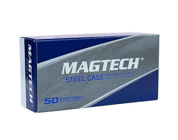 Magtech 9AS Steel Case  9mm 115gr Full Metal Jacket 50 Per Box/20 Case