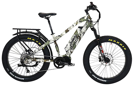 Bakcou E-bikes BMKCB25 Mule  Kings XK7 18" w/Stand Over Height of 29.50" Frame, Shimano Alivio Hill-Climbing 9 Speed Bafang M620 Ultra Motor, 35+ mph Speed
