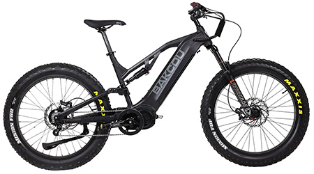 Bakcou E-bikes BSCJ19B21 Scout Jager Matte Black 19" Frame, Rohloff E-14 (500/14) Speed Hub BafangUltra Mid-Drive Motor