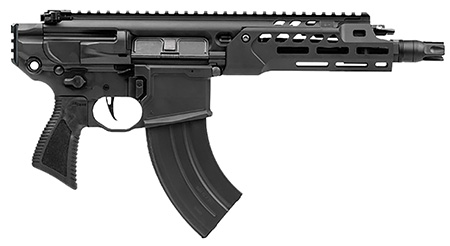 Sig Sauer PMCX762R7BLT MCX Rattler LT 7.62x39mm 28+1 7.75", Black, M-Lok Handgaurd, Picatinny Stock Adapter, OEM Polymer Grip, QD Suppressor Flash Hider, Flat Trigger, Adj. Piston