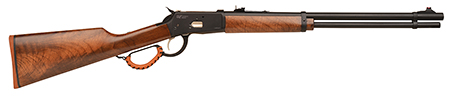 Gforce Arms GFLVR357 Saddlehorn  Full Size 357 Mag 10+1 20" Black Steel Barrel  &  Aluminum Receiver, Turkish Walnut Fixed Stock