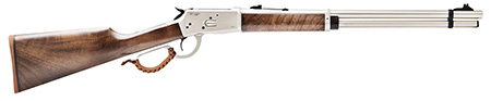 Gforce Arms GFLVR357SS Saddlehorn  Full Size 357 Mag 10+1 20" Stainless Steel Barrel  &  Aluminum Receiver, Turkish Walnut Fixed Stock