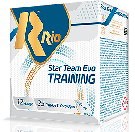 Rio Ammunition STT32X75 Star Team EVO  12Gauge 2.75" 1 1/8oz 7.5Shot 25 Per Box/10 Case