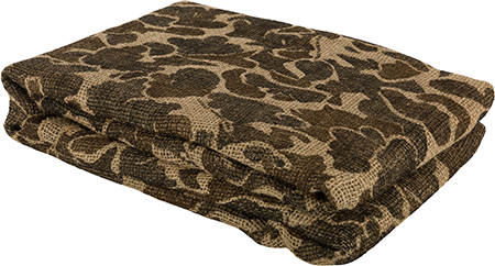 Drake Waterfowl DA1200016 Burlap Blanket  Old School Camo Burlap 4'x 12'