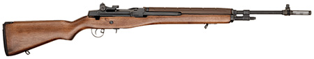 Springfield Armory MA9222 M1A Loaded 308 Win/7.62x51mm 10+1 22" Black Parkerized Medium National Match Barrel, Black Parkerized Steel Receiver, Walnut Fixed Stock