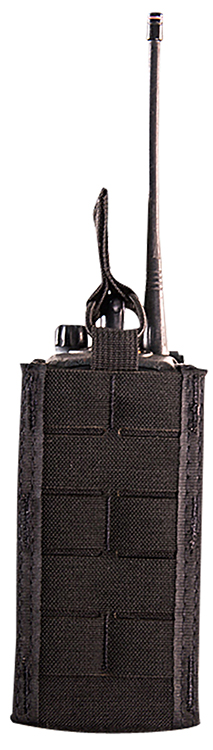 High Speed Gear 41MAC0BK TACO Duty Multi-Access Comm, Black Nylon with MOLLE Exterior, Fits MOLLE  &  2" Belt