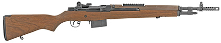 Springfield Armory AA9122 M1A Scout Squad 308 Win/7.62x51mm 10+1 18" Black Parkerized Carbon Steel Barrel, Black Parkerized Picatinny Rail Steel Receiver, Walnut Fixed Stock