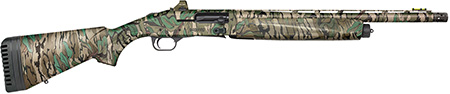 Mossberg 85169 940 Pro Turkey 12 Gauge 4+1 3" 18.50", Mossy Oak Greenleaf, Optic Cut Rec, Self-Draining Synthetic Stock with Adj. Shims, HiViz CompSight Fiber Optic Sight, Includes Holosun Red Dot