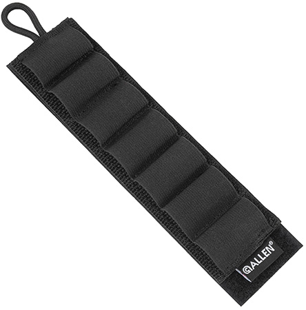 Allen 18421 Ammo Card  Black Endura 12 Gauge 7rd Velcro Mount