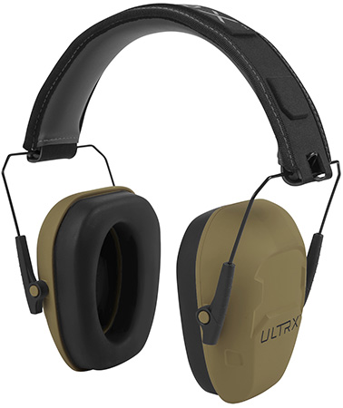 Allen 4106 Ultrax Shield 23 dB Flat Dark Earth