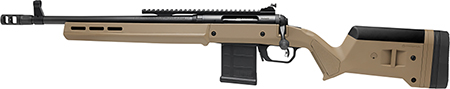 Savage Arms 58196 110 Scout Full Size 6.5 Creedmoor 10+1  16.50" Matte Black Threaded Barrel, Picatinny Rail Carbon Steel Receiver, Flat Dark Earth Magpul Hunter Synthetic Stock, Left Hand