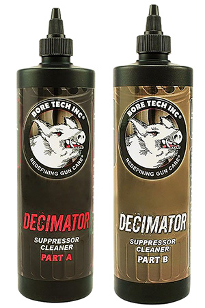 Bore Tech BTCQ30816AB Decimator Suppressor Cleaner A  &  B 16oz