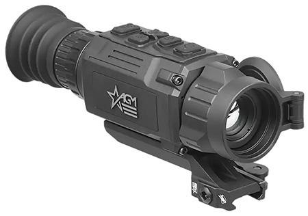 AGM Global Vision 314218550204R221 Rattler V2 25-256 Thermal Black 3.5-28x 25mm Multi Reticle, Digital 1x/2x/4x/8x Zoom 256x192, 50 Hz Resolution