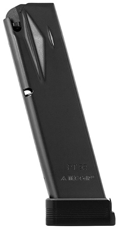 Mec-Gar MGPT9220M Taurus Competition 20rd 9mm Luger, Fits Taurus PT92/PT99 Black
