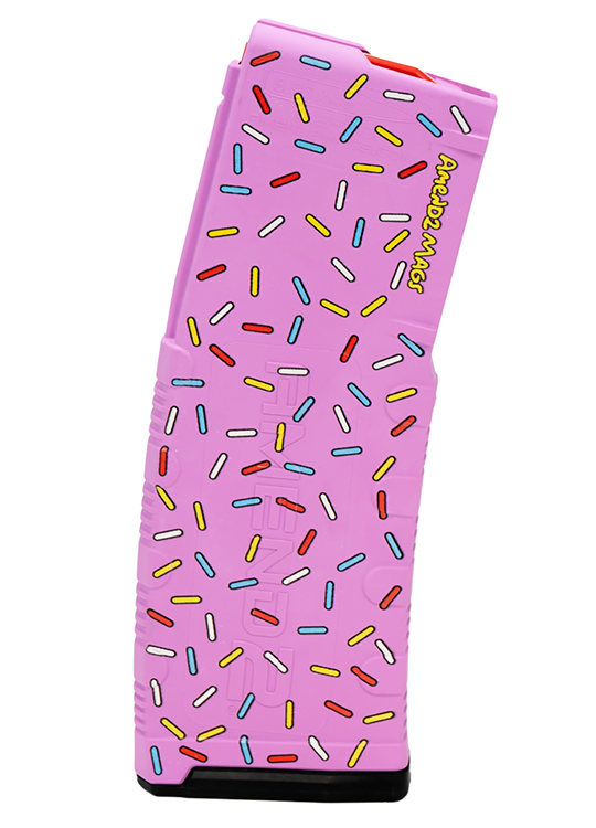 Amend2 556SPRINKLE30 MOD-2 Sprinkle Donut 30rd Fits AR-15 Pink Sprinkles Polymer