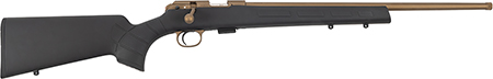 CZ-USA 02394 CZ 457 American 22 LR 5+1 20" Bronze Cerakote Steel Threaded Barrel, American Style Black Synthetic Stock