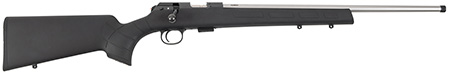 CZ-USA 02395 CZ 457 American 22 LR 5+1 20" Stainless Steel Threaded Barrel, American Style Black Synthetic Stock