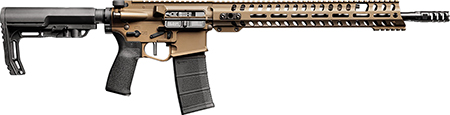 Patriot Ordnance Factory 02040 Renegade +  5.56x45mm NATO 30+1 13.75" Steel Threaded Barrel, Bronze Aluminum Receiver
