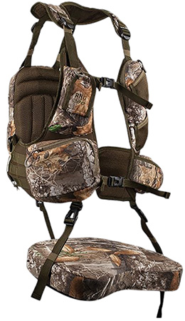 Knight  &  Hale KHT0065 Run N Gun Turkey Vest Real Tree Edge