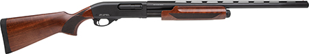 Rock Island PA12MNL26 PA12 Waterfowl 12 Gauge Pump 3.5" 4+1, 2" Black Anodized Smooth Bore/Vent Rib Barrel  &  Receiver, Fixed Walnut Wood Stock