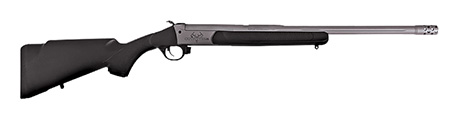 Traditions CR361130T Outfitter G3 360 Buckhammer 22" Tungsten Cerakote Chrome Lined Steel/ Target Crown Barrel, Tungsten Cerakote Drilled  &  Tapped Receiver, Adj Cheek Piece  &  LOP Black Synthetic Stock