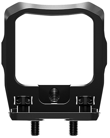 Radian Weapons H0018 Guardian Optic Guard  Black Frame Compatible w/Glock MOS, Trijicon RCR Footprint