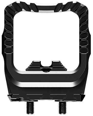 Radian Weapons H0016 Guardian+Six  Black Compatible w/Glock MOS, Trijicon RCR Footprint