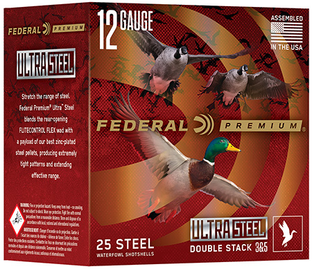 Federal PWUX14235 Premium  12Gauge 3" 1 1/4 oz 3/5 Shot 25 Per Box/10 Cs