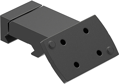 Leupold 173236 DeltaPoint Pro  45 Degree Matte Black Aluminum Picatinny Rail Mount 0 MOA